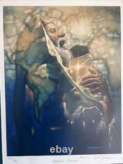 Ron DiCianni Limited Edition Signed Numbered Print #1022/3000 Simeon's Moment