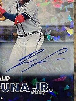 Ronald Acuna Jr. 2022 Panini MLB National Autograph 3/5 Gem Mint SUPER RARE SSP
