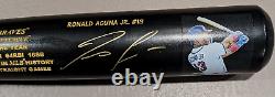 Ronald Acuna Jr Autographed Louisville Slugger Limited Edition Baseball Bat -JSA