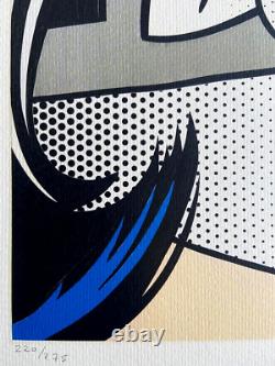 Roy Lichtenstein Lithograph COA Original Signed Op Limited Edition