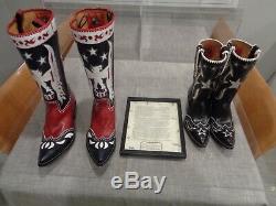 Roy Rogers And Dale Evans Rocketbuster Cowboy Boots Signed Limited Edition