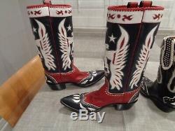 Roy Rogers And Dale Evans Rocketbuster Cowboy Boots Signed Limited Edition