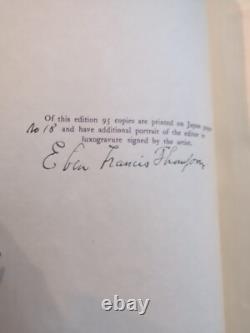 Rubaiyat Of Omar Khayyam Edward Fitzgerald 95 Copies Japan Paper 1907 Signed