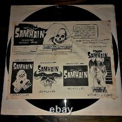 SAMHAIN UNHOLY PASSION Original SIGNED 1st press Misfits Danzig EP Plan 9 INSERT