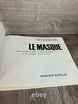 SAUL STEINBERG, Le Masque SIGNED LIMITED EDITION LITHO PRINT Book 24/300