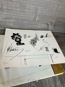 SAUL STEINBERG, Le Masque SIGNED LIMITED EDITION LITHO PRINT Book 24/300