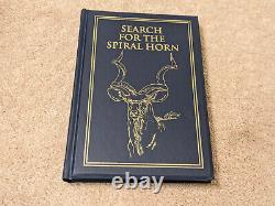 SEARCH SPIRAL HORN Craig Boddington SIGNED Limited Edition SAFARI PRESS Hunting