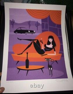 SHAG Josh Agle The Key to the Carrera Serigraph Art Print Giclée Mint Unframed