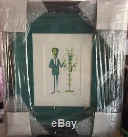 SHAG Josh Agle Walt and José Framed Serigraph Art Print Jose Tiki Room Disney