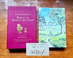 SIGNED 1ST LIMITED EDITION of WINNIE THE POOH RETURN TO THE HUNDRED ACRE WOOD