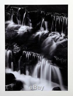 SIGNED ANSEL ADAMS Deluxe Images 1923-1974 with SIGNED Print FERN SPRING, DUSK