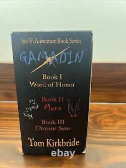 SIGNED BOX & SIGNED BOOKS. 1st Edition. Gamadin 3 Vol. Limited Edition Box Set