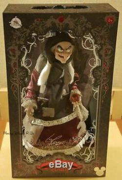 SIGNED Disney Store Limited Edition Snow White Witch Hag Collector Doll LE# 723