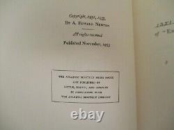 SIGNED/# End Papers by A. Edward Newton (1933) 1st Edition Hardcover Book