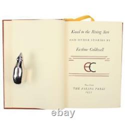 SIGNED Erskine Caldwell 1935 Limited Edition Numbered KNEEL TO THE RISING SUN HC