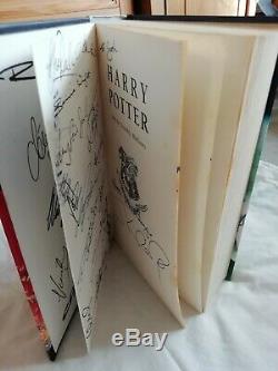 SIGNED First Edition Harry Potter and the Deathly Hallows HB with COA RARE
