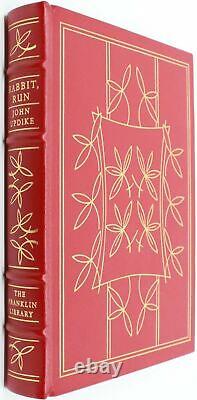 SIGNED John Updike Rabbit, Run Leather Edition Franklin Library Pulitzer Prize