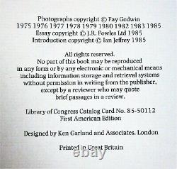 SIGNED LIMITED 1st ED Land Fay Godwin, John Fowles 1985 Hardcover Slipcased