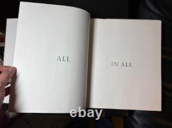 SIGNED/LIMITED #74/300 All in All Corman/Ohno HC/DJ/1st Ed/1st Print NF 1964