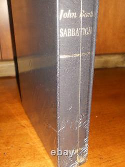 SIGNED Limited Edition Sabbatical by John Barth 1982, Slipcased, Fine