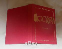 SIGNED MOEBIUS LIMITED EDITION 1500 MOCKBA SYNOPSIS Color + B & W 1990 STARDOM