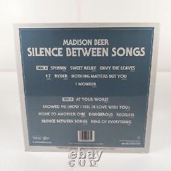 SIGNED Madison Beer Silence Between Songs Vinyl Autograph Insert BRAND NEW