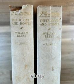 SIGNED Pheasants Their Lives and Homes 1926 William Beebe Limited 1st Edition