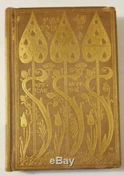 SIGNED Poems by Oscar Wilde, 1892 HC, Limited edition #212/220 + Clamshell Box