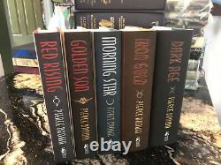 SIGNED Red Rising series Pierce Brown limited subterranean press