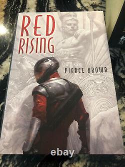 SIGNED Red Rising series Pierce Brown limited subterranean press