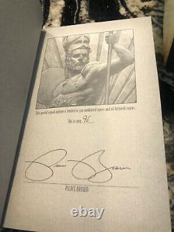 SIGNED Red Rising series Pierce Brown limited subterranean press