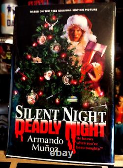 SILENT NIGHT, DEADLY NIGHT novelization hardcover SIGNED Limited Edition 2023