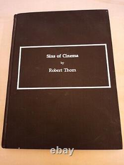 SINS OF CINEMA Limited Edition Signed by Robert Thom