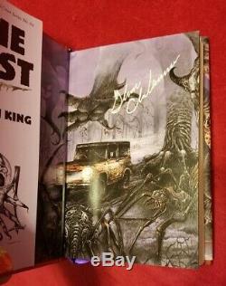 STEPHEN KING The Mist Limited #62 /150 Foil Stamped Artist Signed Chadbourne NEW