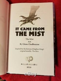 STEPHEN KING The Mist Limited #62 /150 Foil Stamped Artist Signed Chadbourne NEW