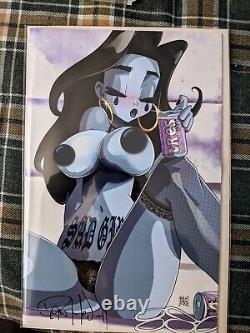 Sad Girl Psycho Baby 5 MENDOZA Liquor and Lace RISQUE Limited Edition signed