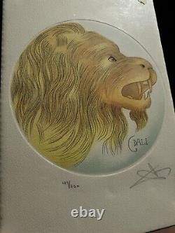 Salvador Dali 1978 Zodiac Etching Leo Hand Signed In Pencil Limited Edition