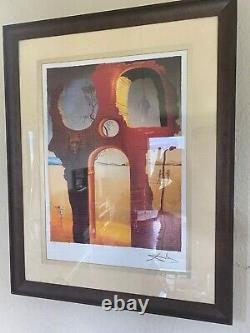 Salvador Dali- signed limited edition custom framed print