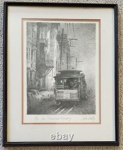 San Francisco Morning By John Kelly Pencil Signed Limited Edition