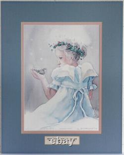 Sandi Gore Evans Guardian Angels Limited Edition Litho Print, Signed, Numbered