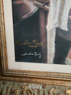 Sandra Kuck Rhapsody & Lace Limited Edition 75/295 Canvas Print COA. Signed