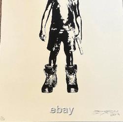 Schoony'Boots' signed limited edition print