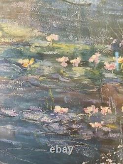 Seikichi Takara Autograph WaterLilies Lithograph COA. Signed. Limited Edition