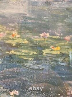 Seikichi Takara Autograph WaterLilies Lithograph COA. Signed. Limited Edition