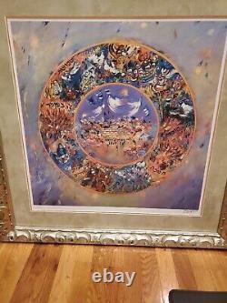 Serigraph Signed By Ben Avram Limited Edition