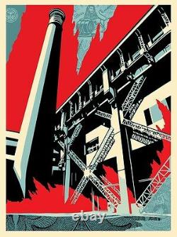 Shepard Fairey Fossil Factory Signed Print Poster Greater We The People Obey Art
