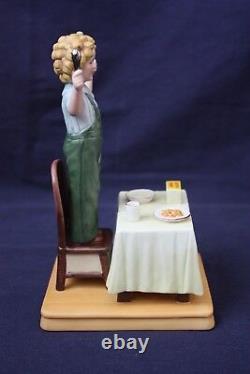 Shirley Temple Curley Top Limited Edition Autographed Figurine and Plate 1982