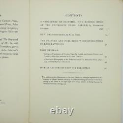 Signature November 1935. SIMON, Oliver, (Ed.) 1935 1st Edition SIGNED