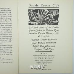 Signature November 1935. SIMON, Oliver, (Ed.) 1935 1st Edition SIGNED