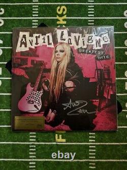 Signed AUTOGRAPHED VINYL Greatest Hits By Avril Lavigne #503 / 2000 Limited EDS